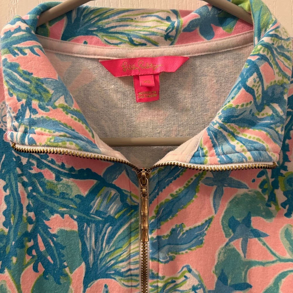 Lilly Pulitzer Full Zip Jacket - Picture 2 of 6